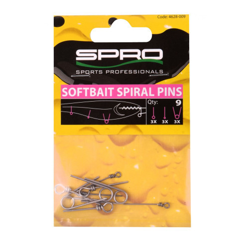 Spro Softbait Pin assorti 9pcs