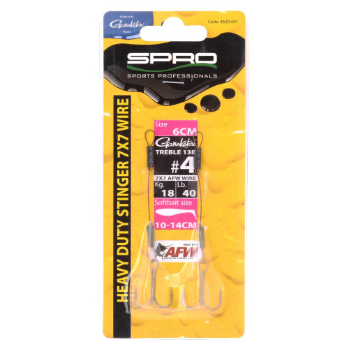 Stinger Spro HD 7x7 AFW 40lbs 18KG. 2pcs