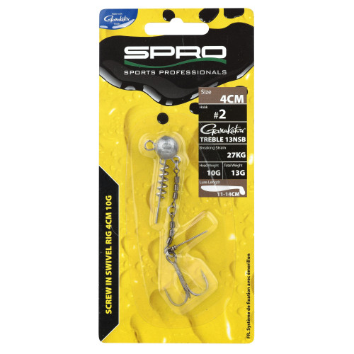 Monture Spro Screw In Swivel Rig  1pc