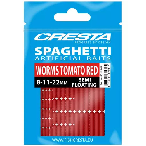 Spaghetti Worms  (8,11,22mm) 15pcs