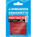 Appât Artificiel Cresta Spaghetti Worms  (8,11,22mm) 15pcs