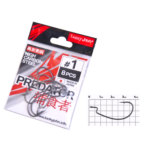 Hameçon Texan Lucky John Offset Hooks LJH350