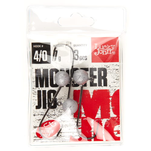 Tête Plombée Jig Head Monster Jig 4.0gr Hook 4/0 2