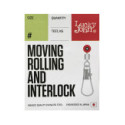 Agrafe Lucky John Moving Rolling And Interlock Red
