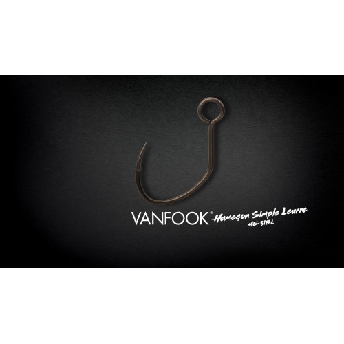 Hameçon Simple Vanfook ME-31BL 16pcs