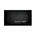 Hameçon Texan Vanfook Worm 55BF Black Flat