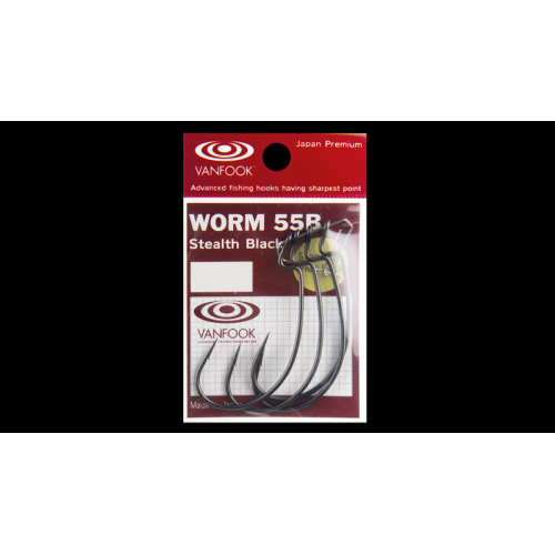 Hameçon Texan Vanfook Worm 55B