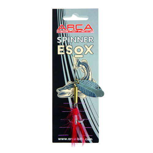 Cuiller Tournante Arca Spinner Esox Silver