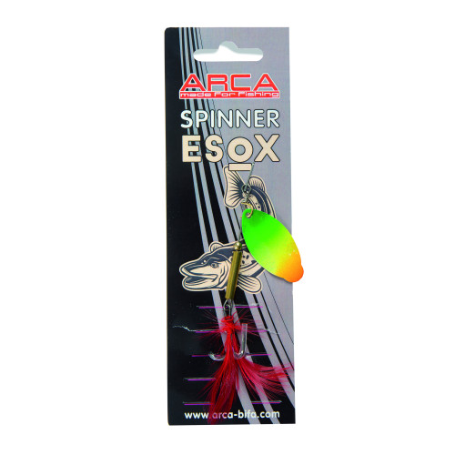 Cuiller Tournante Arca Spinner Esox  Firetiger