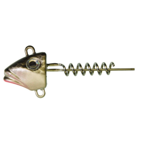 Tête Plombée Gunki G'Fish Screw Natural Black