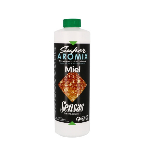 Additif Liquide Sensas Super Aromix 500ml Miel