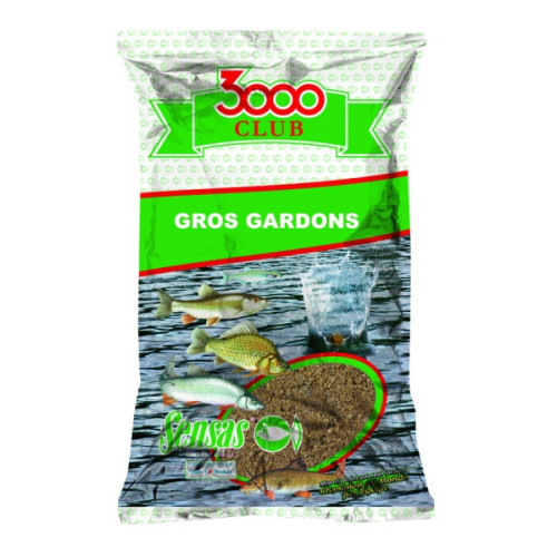 Amorce Sensas 3000 Club Gros Gardons 1kg