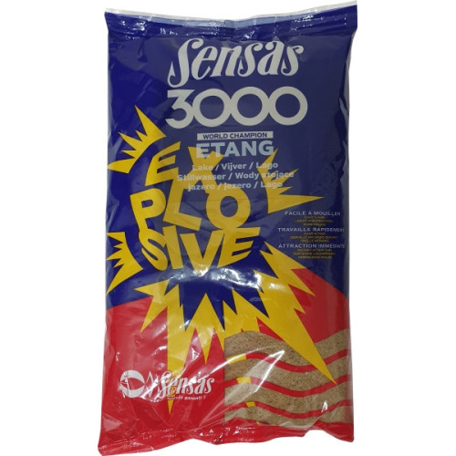 Amorce Sensas 3000 Explosive Etang 1kg