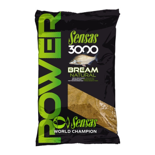 Amorce Sensas 3000 Power Bream Natural 1kg
