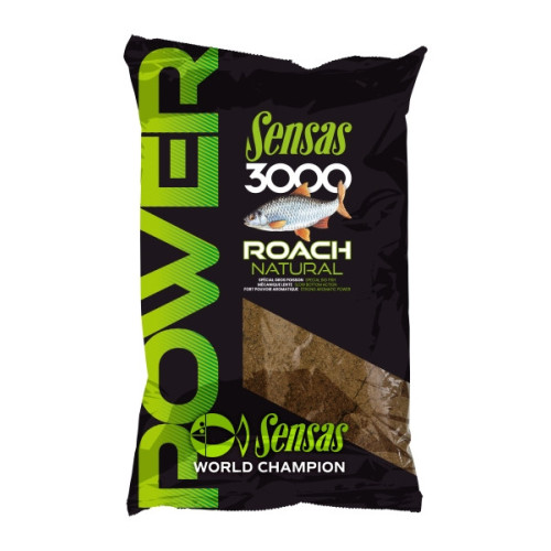 Amorce Sensas 3000 Power Roach Natural 1kg