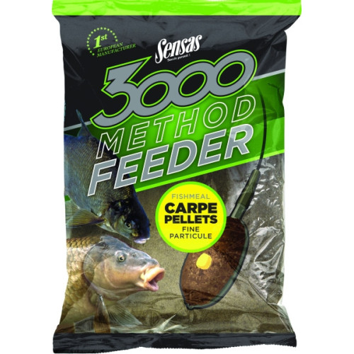 Amorce Sensas 3000 Method Carpe Pellets 1kg