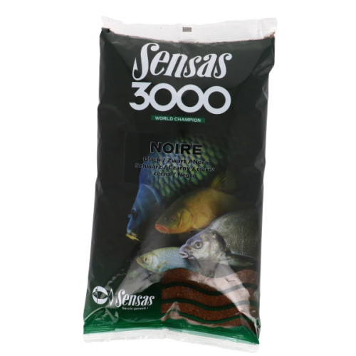 Amorce Sensas 3000 Noire 1kg