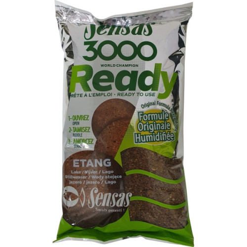 Amorce Sensas 3000 Ready Etang 1,250kg