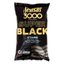 Amorce Sensas 3000 Super Black Etang 1kg