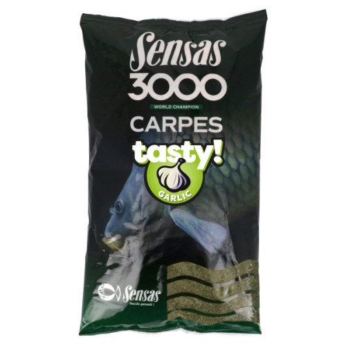 Amorce Sensas 3000 Carp Tasty 1kg  Garlic