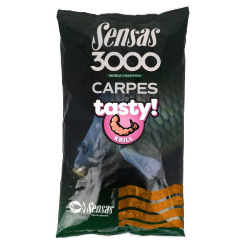 Amorce Sensas 3000 Carp Tasty 1kg Krill