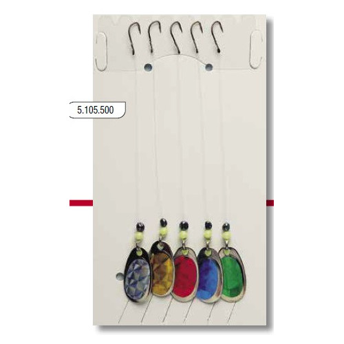 Palettes Montées Arca Trout Spinner Blades * Coloured (x5)