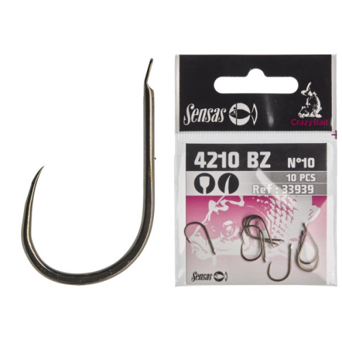 Hameçons Sensas Crazy Bait Barbless 4210