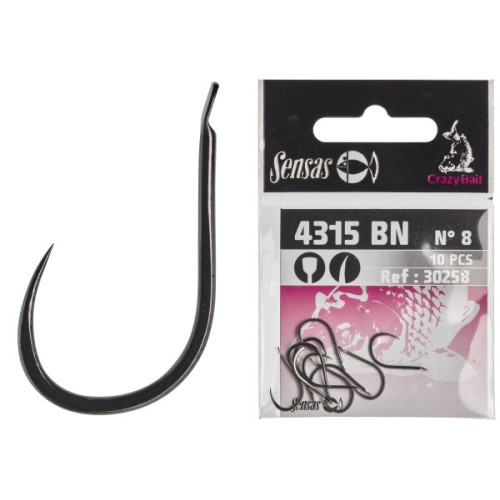 Hameçons Sensas Crazy Bait Barbless 4315
