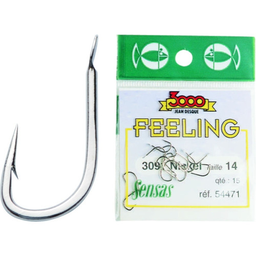 Hameçons Sensas 3091 Nickel