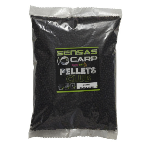 Pellets Sensas Club Noir Poisson