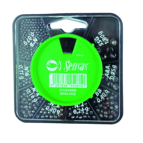 Boîte Distributrice De Plombs Sensas "Anglaise" (7 Cases)