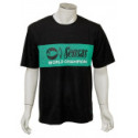 T-Shirt Sensas Fashion Club Vert & Noir
