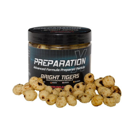 Graines Cuites Starbaits Prep X Bright Tiger White...