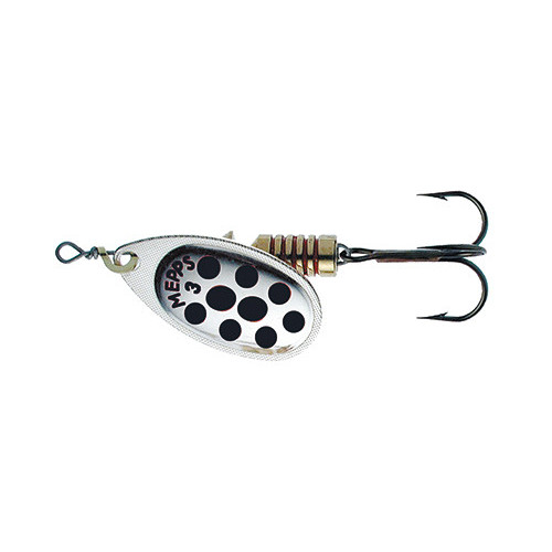 Cuiller Tournante Mepps Aglia Argent/Noir 1