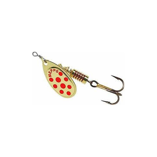 Cuiller Tournante Mepps Aglia Or/Rouge