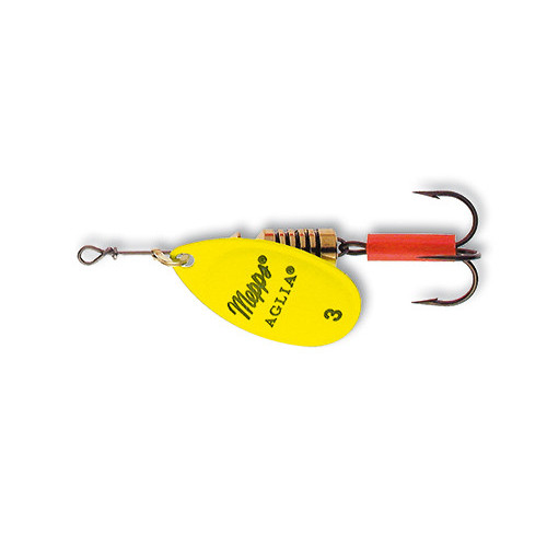 Cuiller Tournante Mepps Aglia Fluo Chartreuse