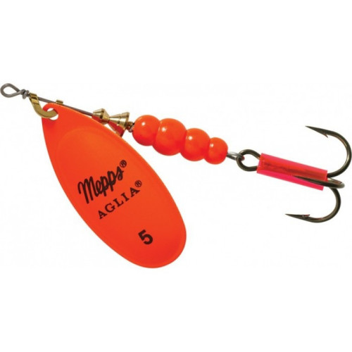 Cuiller Tournante Mepps Aglia Fluo Orange