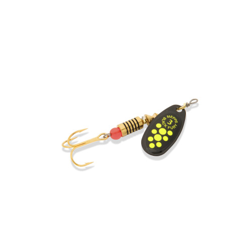 Cuiller Tournante Mepps Black Fury Chartreuse/Noir