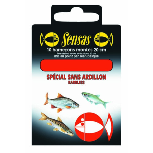 Hameçons Montés Sensas Sans Ardillon