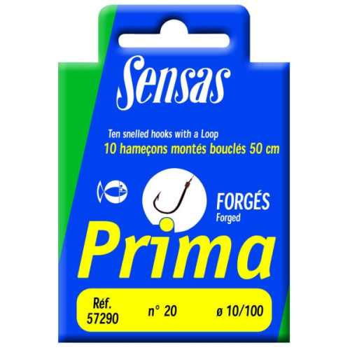 Hameçons Montés Sensas Prima Forgé