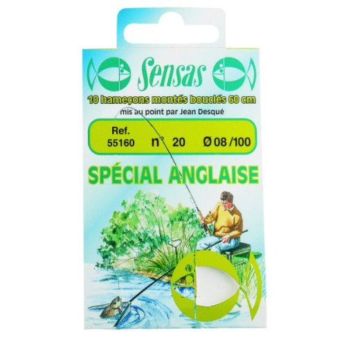 Hameçons Montés Sensas Sp Anglaise