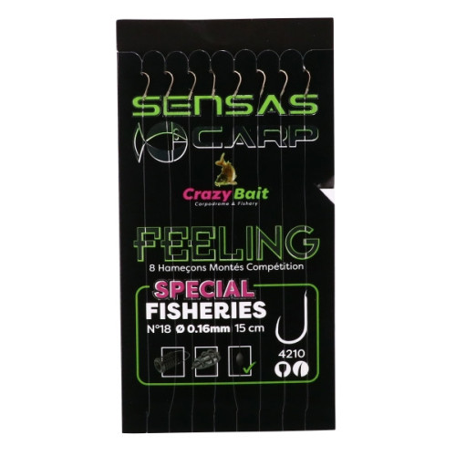Bas De Ligne Sensas Crazy Bait 4210