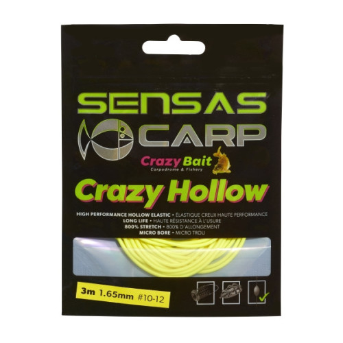 Elastique Creux Sensas Crazy Hol. Elastic Soft 800% 3m 2