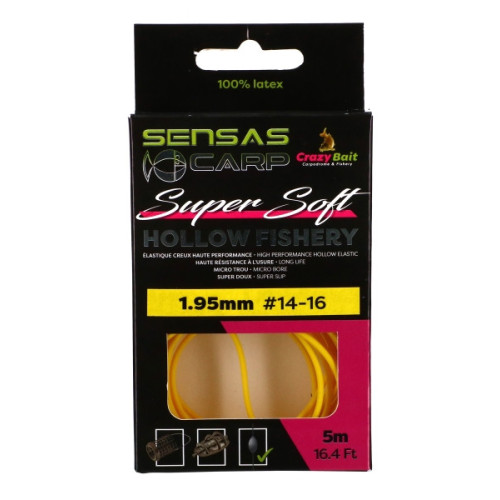 Elastique Creux Sensas Hollow Fishery Super Soft