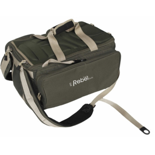 Sac de pêche polyvalent Rebel Carp Orion Concept utilisable en carryall ou en sac à dos avec fond rigide renforcé