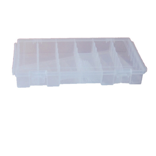 BOITE COMPARTIMENTEE TRANSPARENTE MM (30X18X4,5CM)