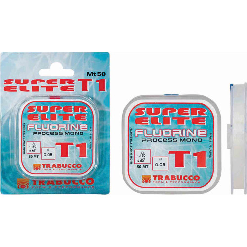 Nylon Trabucco  T1 Super Elite Fluorine 50m