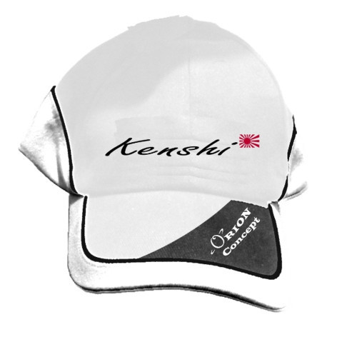 Casquette de pêche Kenshi brodée Orion Concept en coton avec fermeture réglable Velcro