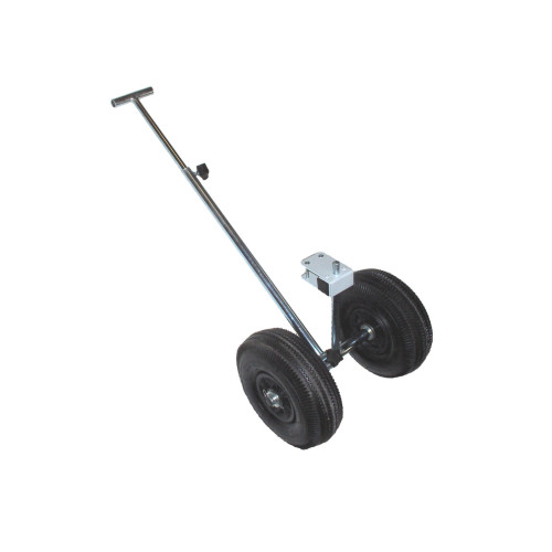 Kit chariot avant Orion Concept avec essieu, roues gonflables et manche télescopique pour station de pêche