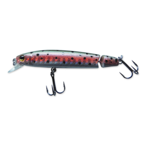 Leurre articulé Kenshi Harima Tail Jointed Minnow 60mm 4g pour pêche en surface et faible profondeur
